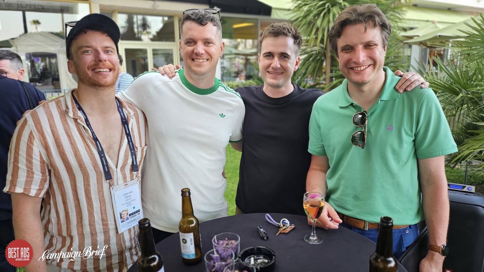 Aussies and Kiwis plus global creatives attend the Campaign Brief Cannes Welcome Drinks honoring special guest ‘King David’ Droga